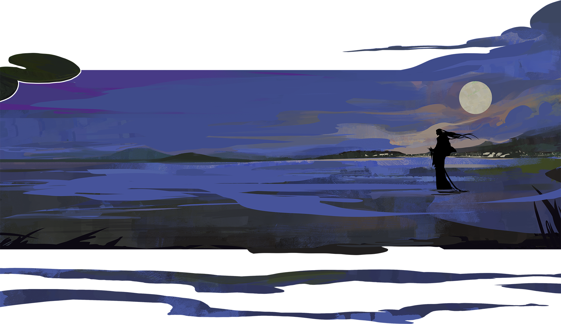 (...) e eu ainda me vejo nos reflexos da Lagoa da Conceição. Você se vê?